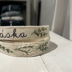 Vyšívaný popruh na telefon – Láska - druhý obrázek z galerie